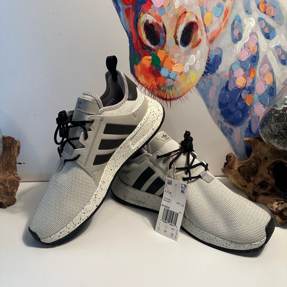 Adidas Originals X PLR Low Top Men's Running Shoes Gray Black - Picture 1 of 7